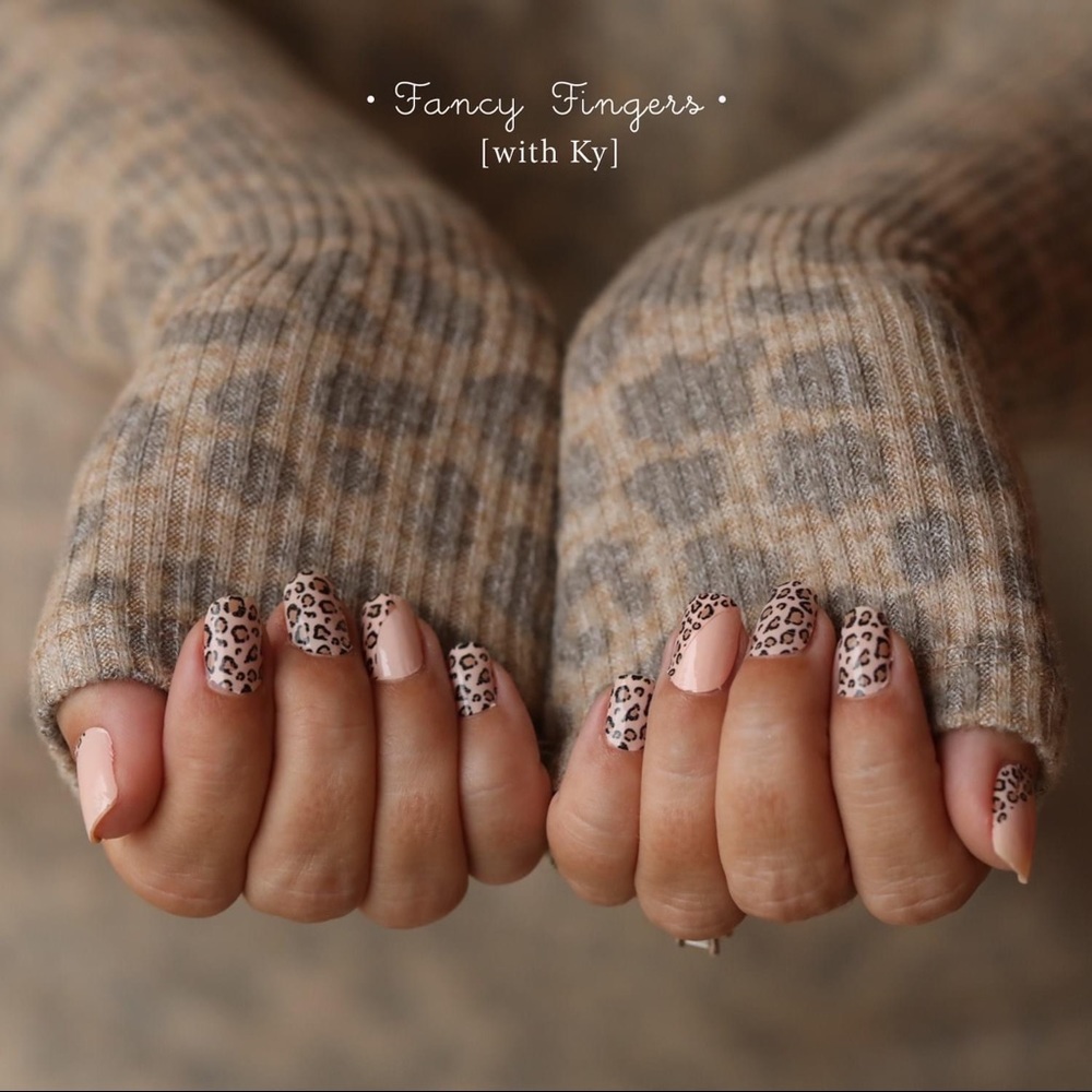 COLOR STREET LEOPARD PRINT NAIL STRIPS